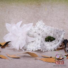 Mặt Nạ Hoa Ren Gợi Cảm - Phụ Kiện Tiệc Tùng Nửa Mặt Huyền Bí Cho Halloween, Lễ Hội, và Buổi Gặp Gỡ Bạn Bè