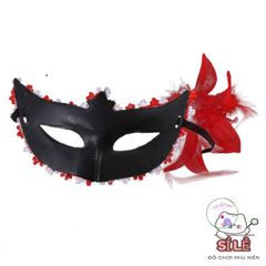 Mặt Nạ Hoa Ren Gợi Cảm - Phụ Kiện Tiệc Tùng Nửa Mặt Huyền Bí Cho Halloween, Lễ Hội, và Buổi Gặp Gỡ Bạn Bè