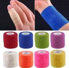 Băng Dán Quấn Cơ Thể Thao Cao Su Non - Chống Chấn Thương, Giúp Bảo Vệ Khớp, Đa Năng, Tái Sử Dụng, Tiện Lợi, Nhiều Màu Sắc