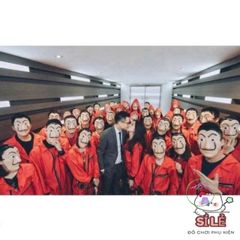 Mặt Nạ Phi Vụ Triệu Đô Queen Salvador Dali - Phụ Kiện Halloween Money Heist An Toàn Và Độc Đáo
