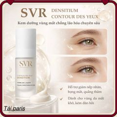 Kem Dưỡng Mắt SVR Densitium 15ml - Giảm Nếp Nhăn, Quầng Thâm và Bọng Mắt, Phục Hồi Da Nhạy Cảm