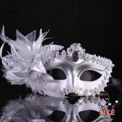 Mặt Nạ Ren Hoa Gợi Cảm Nửa Mặt Guouqna - Phụ Kiện Cosplay Thời Trang Dự Tiệc Sang Trọng và Độc Đáo