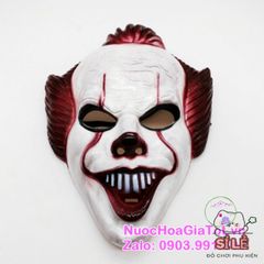 Mặt Nạ Chú Hề Tóc Đỏ Rực Rỡ - Phụ Kiện Halloween Độc Đáo Cho Bữa Tiệc Hóa Trang và Lễ Hội Nghẹt Thở