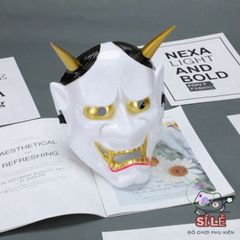 Mặt Nạ Quỷ Vương Hannya 5 Màu Độc Đáo - Trang Phục Halloween Phong Cách Oni Noh Đầy Ấn Tượng