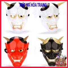 Mặt Nạ Quỷ Vương Hannya 5 Màu Độc Đáo - Trang Phục Halloween Phong Cách Oni Noh Đầy Ấn Tượng