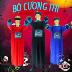 Bộ Trang Phục Hóa Trang Halloween Độc Đáo - Cương Thi, Thầy Pháp Sư, Diêm Vương và Nhiều Mẫu Thú Vị Cho Bữa Tiệc Ma Quái