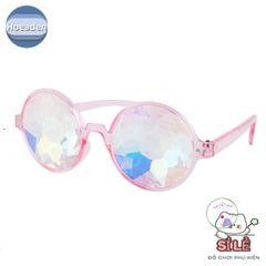 Kính Vạn Hoa Hooaden - Kính Mắt Tròn Sang Trọng Cho Nam Nữ - Phụ Kiện Thời Trang Dự Tiệc Sành Điệu