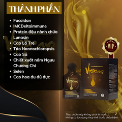 Fucoidan Vtopcan - Tảo Biển Hỗ Trợ Sức Khỏe, Giải Độc, Chống Oxy Hóa, 4 Hộp Nhỏ X 30 Gói Dễ Sử Dụng