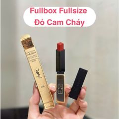 Son YSL The Slim 416 - Đỏ Gạch Sang Trọng, Chất Lì Cao Cấp, Son Môi Phong Cách Thời Thượng, Makeup YSL Fullsize