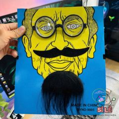 Bộ Râu và Ria Mép Giả Cho Lễ Hội Cosplay - Phụ Kiện Thời Trang Độc Đáo, Dễ Dàng Dùng, Nhiều Phong Cách Thú Vị