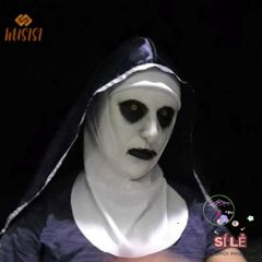 Mặt Nạ Valak Đáng Sợ Kèm Khăn Trùm Đầu - Trang Phục Halloween Độc Đáo Cho Nữ từ WUSISI - Phụ Kiện Hóa Trang Thú Vị