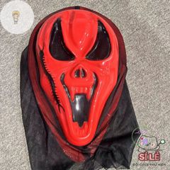 Mặt Nạ Halloween Thần Chết Kinh Dị - Phụ Kiện Cosplay Độc Đáo Cho Tiệc Hóa Trang - Huyền Bí và Ấn Tượng