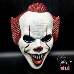 Mặt Nạ Hề Kinh Dị PVC Halloween - Phụ Kiện Cosplay Đặc Sắc Cho Tiệc Hóa Trang & Lễ Hội Ma Quái