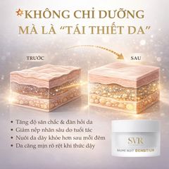 Kem Dưỡng Da SVR Densitium Crème Riche 50ml - Cấp Ẩm, Săn Chắc Cho Da Khô Trưởng Thành, Xuất Xứ Pháp