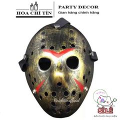 Mặt Nạ Jason Voorhees Halloween - Phụ Kiện Hóa Trang Kinh Dị Cho Tiệc Hóa Trang và Biểu Diễn Nghệ Thuật