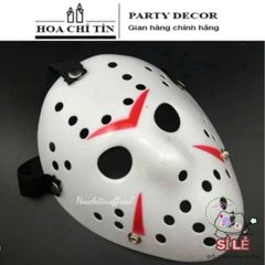 Mặt Nạ Jason Voorhees Halloween - Phụ Kiện Hóa Trang Kinh Dị Cho Tiệc Hóa Trang và Biểu Diễn Nghệ Thuật