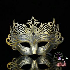 Mặt Nạ Hóa Trang Nửa Mặt Halloween Độc Đáo Cho Nam - Phụ Kiện Thú Vị Dành Cho Bữa Tiệc Hóa Trang