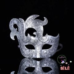 Mặt Nạ Hóa Trang Nửa Mặt Halloween Độc Đáo Cho Nam - Phụ Kiện Thú Vị Dành Cho Bữa Tiệc Hóa Trang