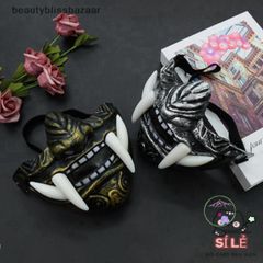 Mặt Nạ Quỷ Oni Nhật Bản 3D - Phụ Kiện Halloween Cosplay Độc Đáo, Hóa Trang Kinh Dị, Gây Ấn Tượng Trong Mọi Bữa Tiệc