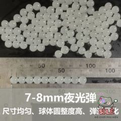 Hạt Dạ Quang 7-8mm Nhập Khẩu - Nở Lớn Sau Khi Ngâm - Số Lượng 600-800 Viên An Toàn Cho Trẻ Em
