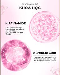 Sữa Rửa Mặt Sáng Da L'Oreal Paris Glycolic Bright Cleanser Foam 100ml - Chứa Glycolic Acid và Niacinamide, Phù Hợp Cho Mọi Loại Da