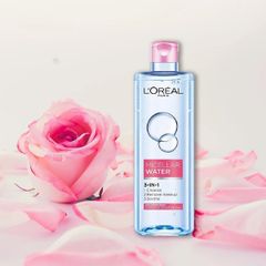 Nước Tẩy Trang L'Oreal Paris Micellar Water 400ml - Sạch Sâu, Dưới Ẩm, Cho Da Thường Và Da Khô, Tẩy Trang 3-in-1 Nhẹ Nhàng