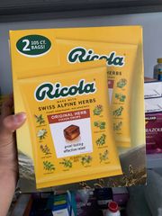 Kẹo thảo mộc Ricola Original Swiss - Hỗ trợ thông cổ, làm dịu họng, tự nhiên, dễ chịu cho sức khỏe đường hô hấp