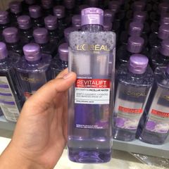 Nước Tẩy Trang L'Oreal Paris Micellar Water 400ml - Làm Sạch Sâu, Giúp Đem Lại Làn Da Tươi Sáng, Không Gây Kích Ứng, Dành Cho Mọi Loại Da