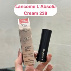 Son Lancôme L’Absolu Rouge Drama Cream 238 Si Seulement Màu Hồng Đào - Son Cao Cấp Chất Cream Mềm Mịn, Dễ Dùng Hằng Ngày