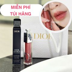 Son Dưỡng Dior Addict Lip Maximizer 024 Intense Brick - Son Dưỡng Bóng Môi Đỏ Đất, Hiệu Ứng Mướt Sáng, Dùng Hằng Ngày