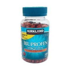 Viên Giảm Đau Hạ Sốt Kirkland Signature Ibuprofen 200mg Nắp Xanh - Giải Pháp Nhanh Chóng Cho Đau Nhức và Sốt