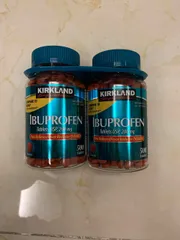 Viên Giảm Đau Hạ Sốt Kirkland Signature Ibuprofen 200mg Nắp Xanh - Giải Pháp Nhanh Chóng Cho Đau Nhức và Sốt