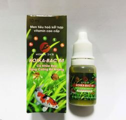 Men Tiêu Hóa KOIKA-BAC M (10ml) - Hỗ Trợ Sức Khỏe Đường Ruột Cho Cá Cảnh, Vitamin Cao Cấp, Phục Hồi Nhanh Chóng