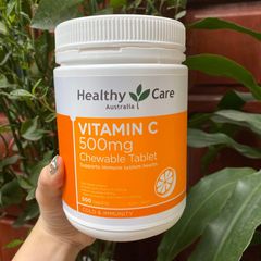Viên uống bổ sung Vitamin C Healthy Care 500mg - 500 viên
