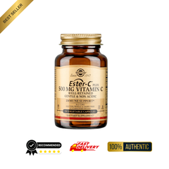 Ester-C 500MG Vitamin C Solgar - Viên uống tăng cường sức đề kháng, bổ sung vitamin C thiên nhiên (50 viên)
