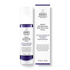Tinh Chất Tái Tạo Da Kiehl's Retinol 50ml - Serum Cao Cấp Renewing Daily Micro-Dose, Chống Nếp Nhăn, Giúp Da Tươi Sáng, Chính Hãng