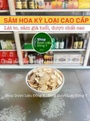 Sâm Tây Dương Lát (Panax Quinquefolius) 100g - Thực Phẩm Khô Giúp Tăng Cường Sức Đề Kháng và Chống Mệt Mỏi