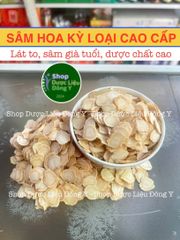 Sâm Tây Dương Lát (Panax Quinquefolius) 100g - Thực Phẩm Khô Giúp Tăng Cường Sức Đề Kháng và Chống Mệt Mỏi