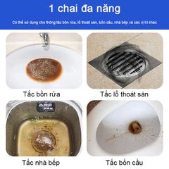 Bột Thông Cống Sinh Học 260gr - Giúp Khử Mùi và Làm Sạch Đường Ống Hiệu Quả, Duy Trì Vệ Sinh Không Gian Sống