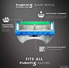Dao Cạo Râu Gillette Fusion Proglide Nhật Bản - 5 Lưỡi Cao Cấp Nội Địa, Cạo Râu Mượt Mà và Hiệu Quả