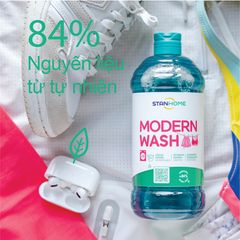 Nước giặt đậm đặc Stanhome Modern Wash 750ml - Khử mùi hiệu quả, lưu hương dài lâu cho quần áo, chăm sóc sợi vải mềm mại