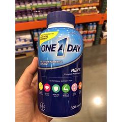 Vitamin Tổng Hợp One A Day cho Nam - Hỗ Trợ Sức Khỏe, Tăng Cường Sinh Lý, 300 Viên Mỹ