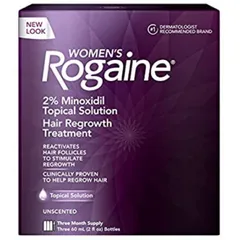 Dung Dịch Mọc Tóc Rogaine Dành Cho Nữ 60ml - Điều Trị Tóc Rụng Hiệu Quả Với Minoxidil 2% - Sản Phẩm Chăm Sóc Tóc Hàng Mỹ