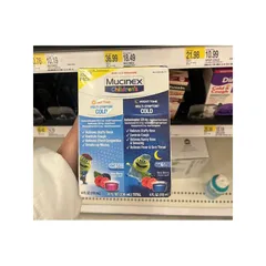 Set chai Siro ho cảm trẻ em Mucinex Children's Multi - Symptom Day & Night Cold Mỹ (Hàng Bay) 558030