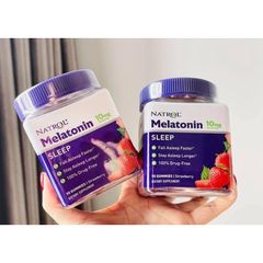 Kẹo Giúp Ngủ Ngon Natrol 90v 10mg - Thực Phẩm Chức Năng Hỗ Trợ Giấc Ngủ, Xuất Xứ Mỹ