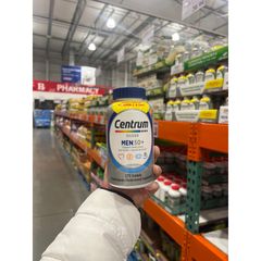 Viên uống bổ sung Centrum Silver Men 50+ - 275 viên vitamin và khoáng chất cho nam giới trên 50 tuổi, hỗ trợ sức khỏe và trí nhớ