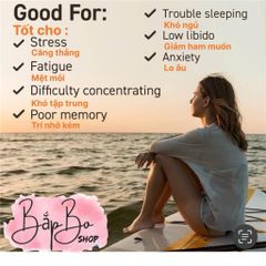 Viên uống Ashwagandha 450mg Now - Nhân Sâm Ấn Độ Tăng Cường Sức Khỏe, Giảm Căng Thẳng, Hỗ Trợ Giấc Ngủ cho Nam và Nữ