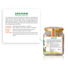 Đường Hoa Dừa Organic Sokfarm 160g - Vị Ngọt Tự Nhiên Thay Thế Đường Tinh Luyện, Chỉ Số Đường Huyết Thấp, Giàu Dinh Dưỡng