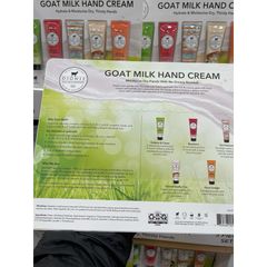 Kem dưỡng ẩm da tay Dionis Goat Milk Hand Cream 28g- tinh chất sữa dê USA