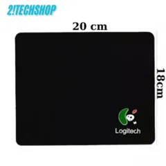 Lót chuột Logitech 18x20cm - Bàn di chuột gaming dày 2mm siêu bền cho mọi loại chuột - Mẫu 2023, bảo hành 12 tháng